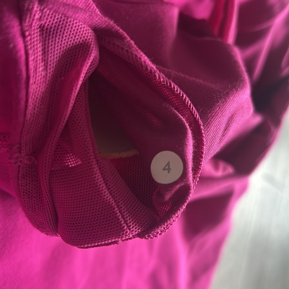 Lululemon | Scoop Neck Tank *Luon in Raspberry Pink Size 4 - Picture 11 of 12